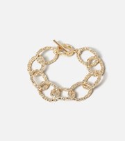Freedom Jewellery Freedom Gold Textured Chain Bracelet